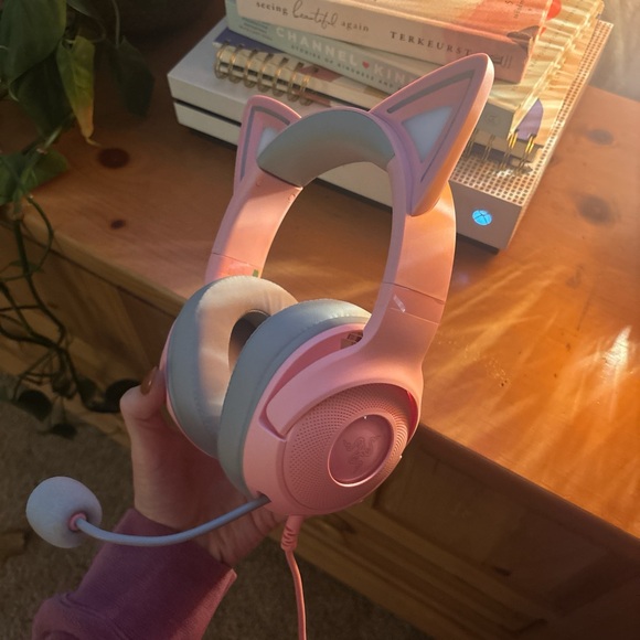 kraken kitty v2 headset pink
